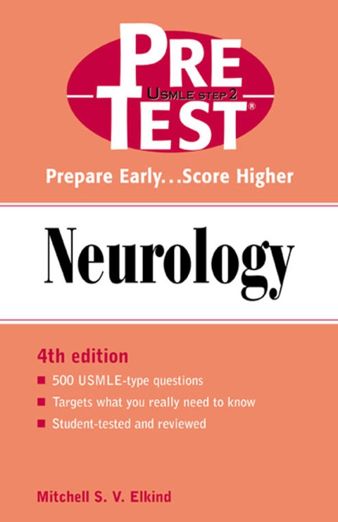 Cover image for book Neurology: PreTest Self-Assessment and Review