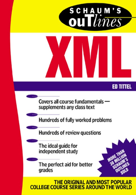 Cover image for book Schaum's Outline of XML