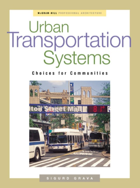 Cover image for book Urban Transportation Systems