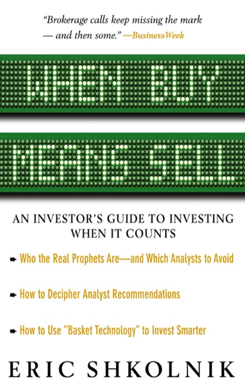 Cover image for book When Buy Means Sell