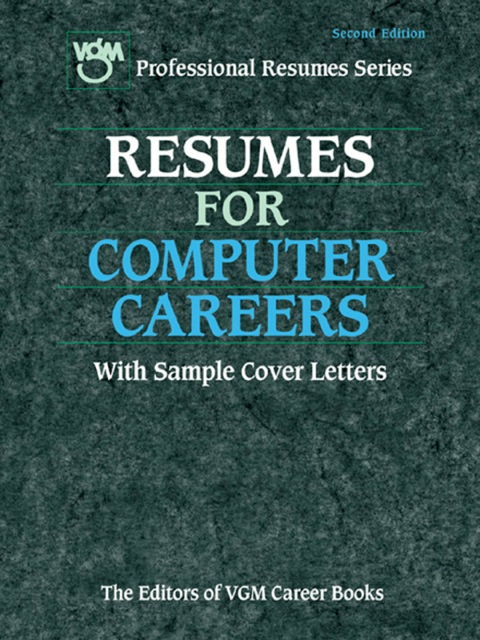 Cover image for book Resumes for Computer Careers