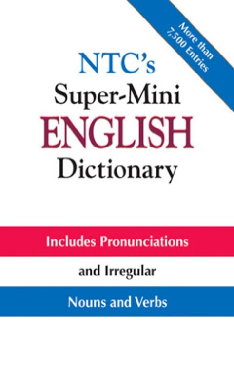 Cover image for book NTC's Super-Mini English Dictionary