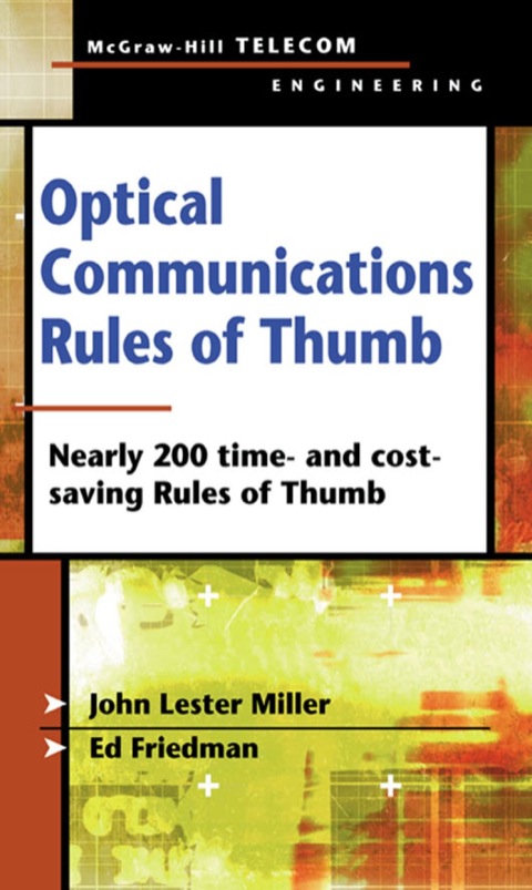 Cover image for book Optical Communications Rules of Thumb