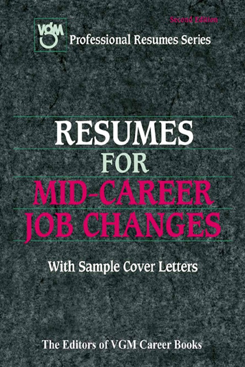 Cover image for book Resumes for Mid-Career Job Changes