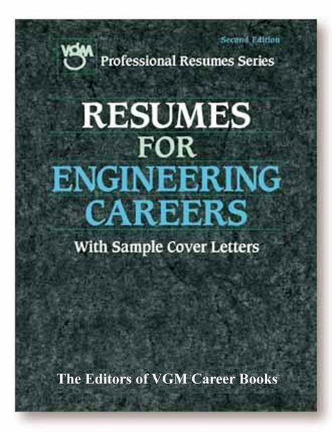 Cover image for book Resumes for Engineering Careers