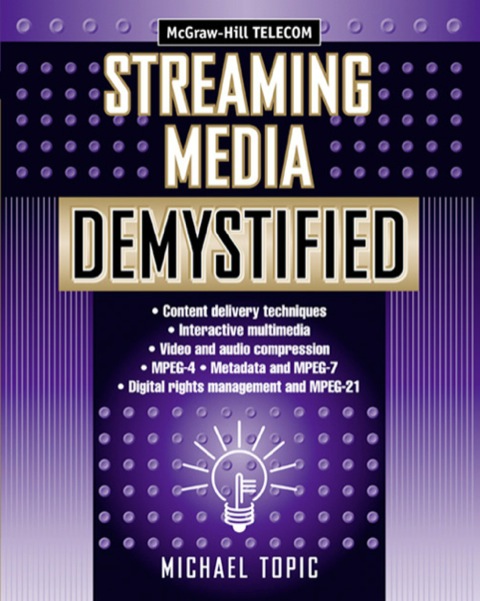 Cover image for book Streaming Media Demystified