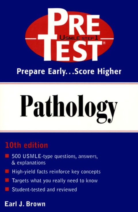 Cover image for book Pathology: PreTest Self-Assessment and Review
