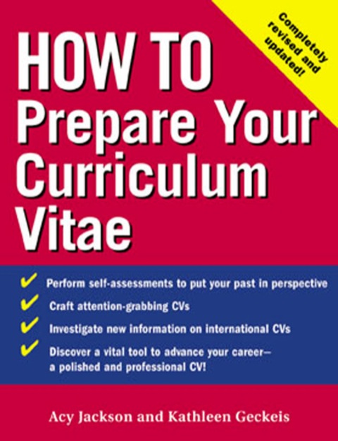 Cover image for book How to Prepare Your Curriculum Vitae