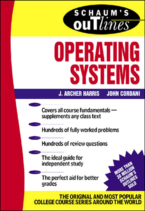 Cover image for book Schaum's Outline of Operating Systems