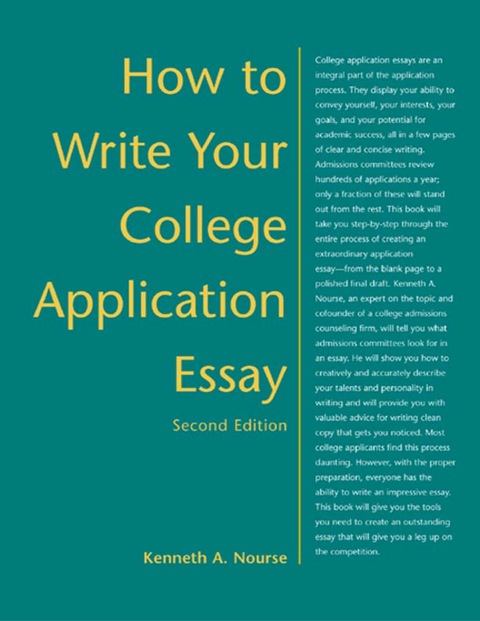 Cover image for book How to Write Your College Application Essay