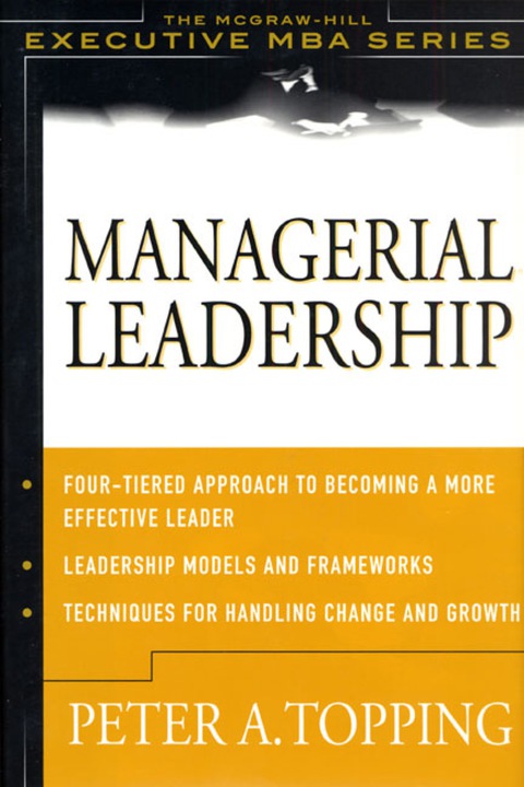 Cover image for book Managerial Leadership
