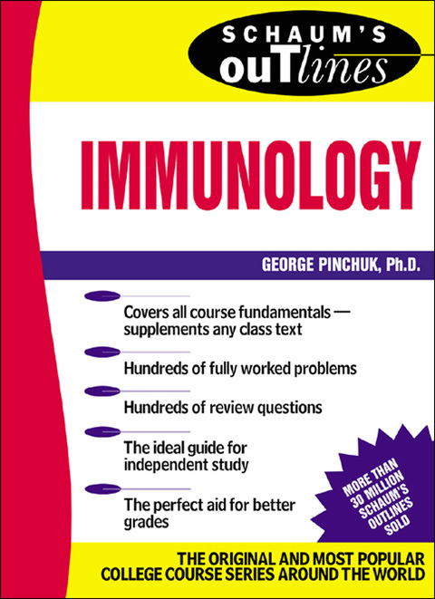 Cover image for book Schaum's Outline of Immunology