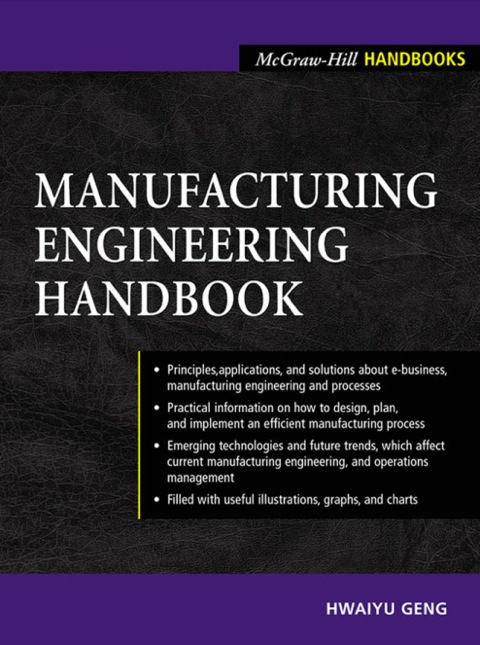 Cover image for book Manufacturing Engineering Handbook