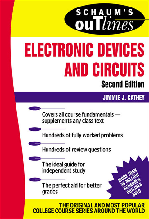 Cover image for book Schaum's Outline of Electronic Devices and Circuits