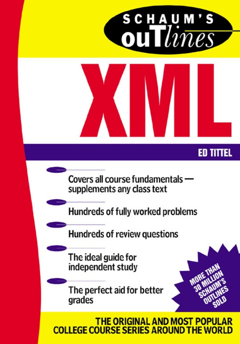 Cover image for book Schaum's Outline of XML
