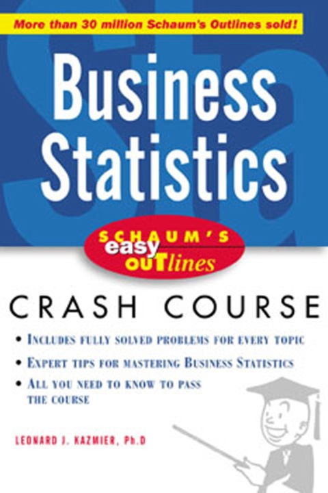 Cover image for book Schaum's Easy Outline of Busines Statistics