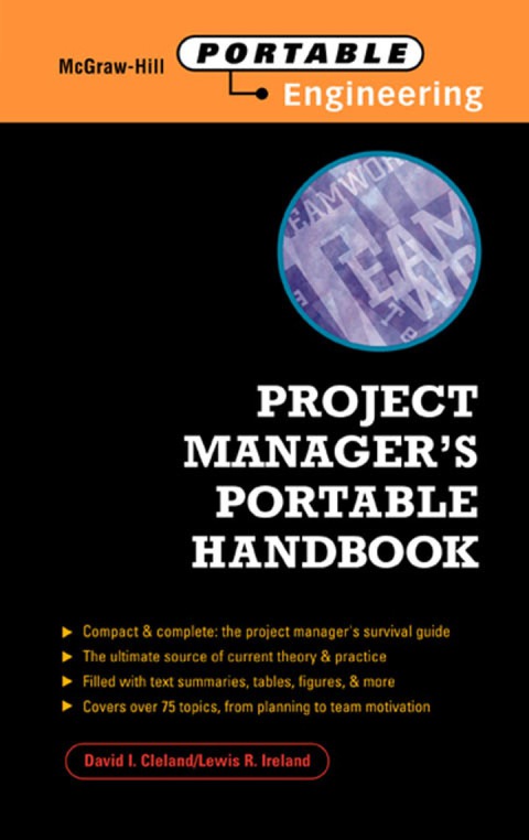 Cover image for book Project Manager's Portable Handbook