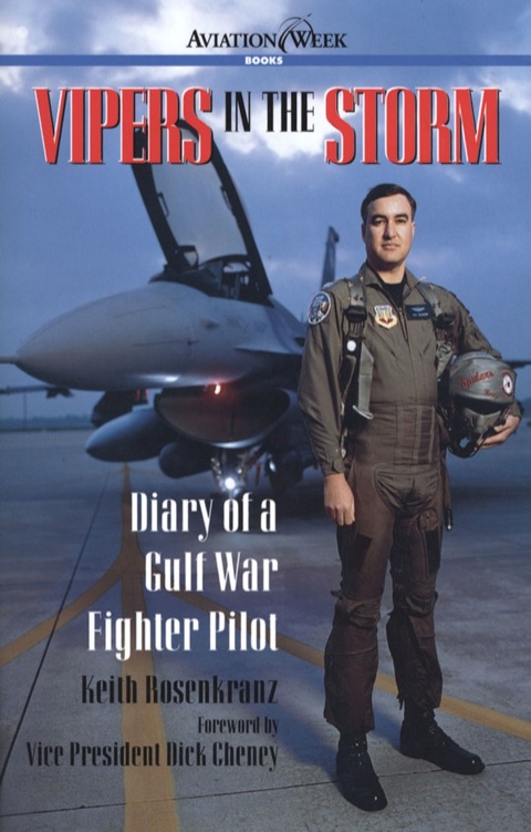 Cover image for book Vipers in the Storm: Diary of a Gulf War Fighter Pilot