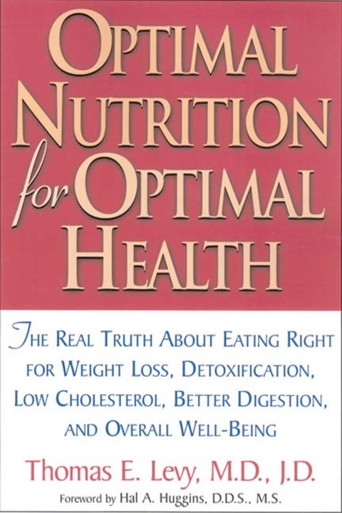 Cover image for book Optimal Nutrition for Optimal Health