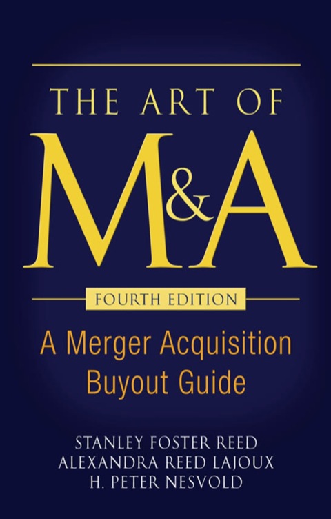 Cover image for book The Art of M&A