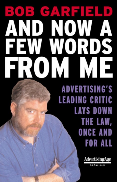 Cover image for book And Now a Few Words From Me