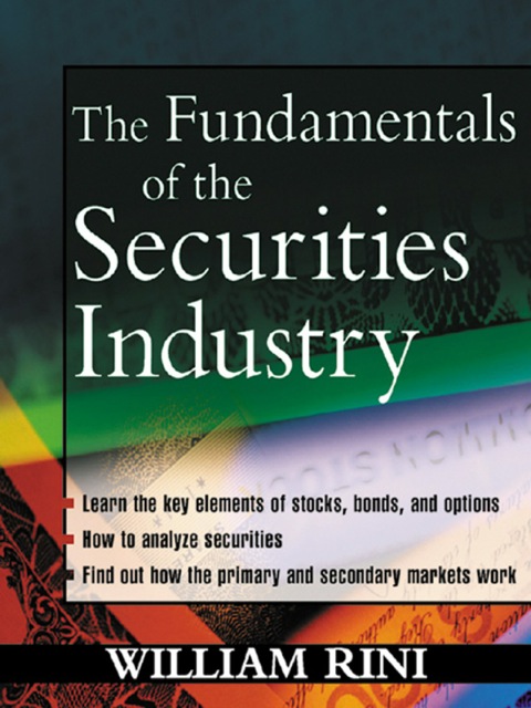 Cover image for book Fundamentals of the Securities Industry