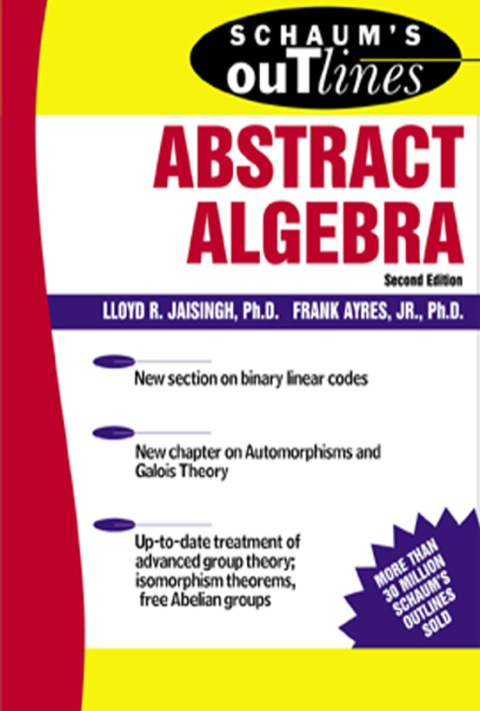 Cover image for book Schaum's Outline of Abstract Algebra
