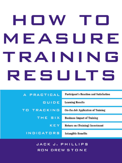 Cover image for book How to Measure Training Results