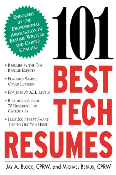 Cover image for book 101 Best Tech Resumes