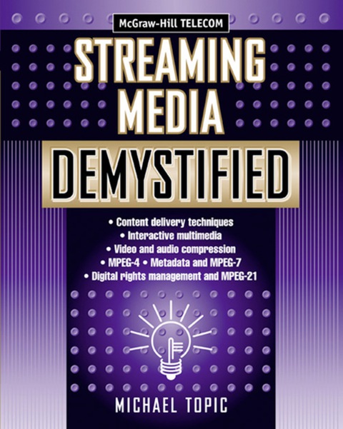 Cover image for book Streaming Media Demystified