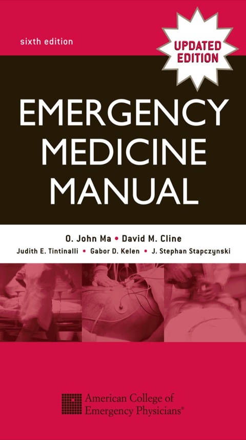 Cover image for book Emergency Medicine Manual