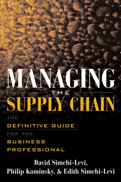Cover image for book Managing the Supply Chain