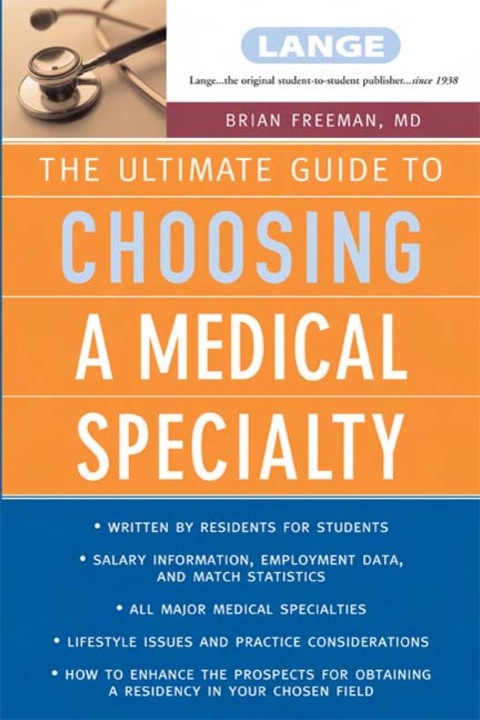Cover image for book The Ultimate Guide To Choosing a Medical Specialty