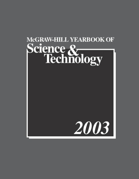 Cover image for book McGraw-Hill 2003 Yearbook of Science & Technology