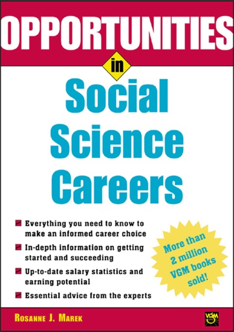 Cover image for book Opportunities in Social Science Careers