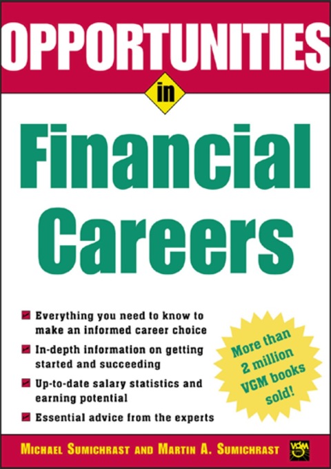 Cover image for book Opportunities in Financial Careers