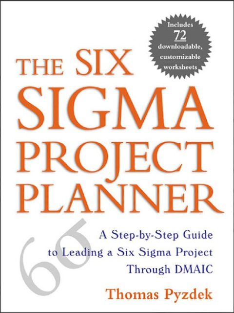 Cover image for book The Six Sigma Project Planner