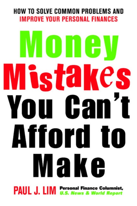 Cover image for book Money Mistakes You Can't Afford to Make