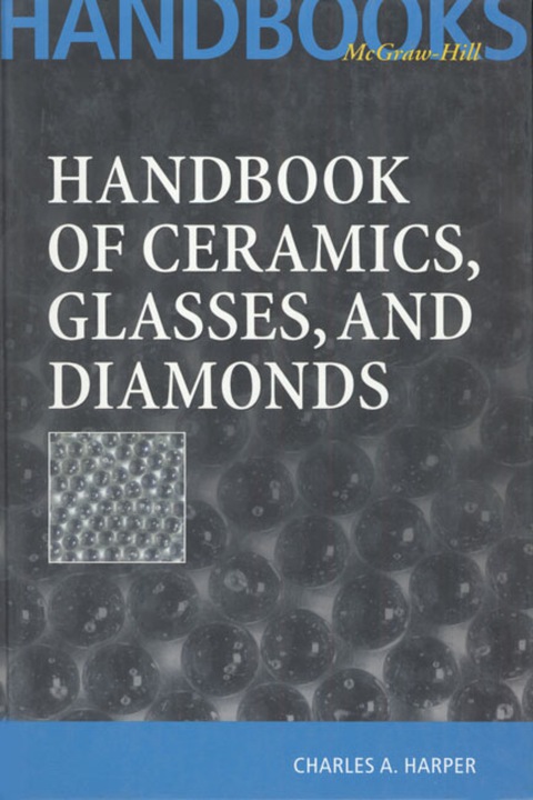 Cover image for book Handbook of Ceramics Glasses, and Diamonds