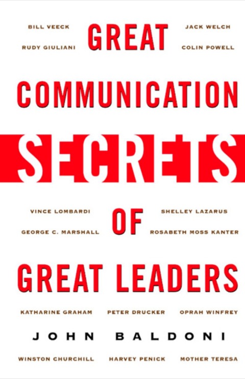 Cover image for book Great Communication Secrets of Great Leaders