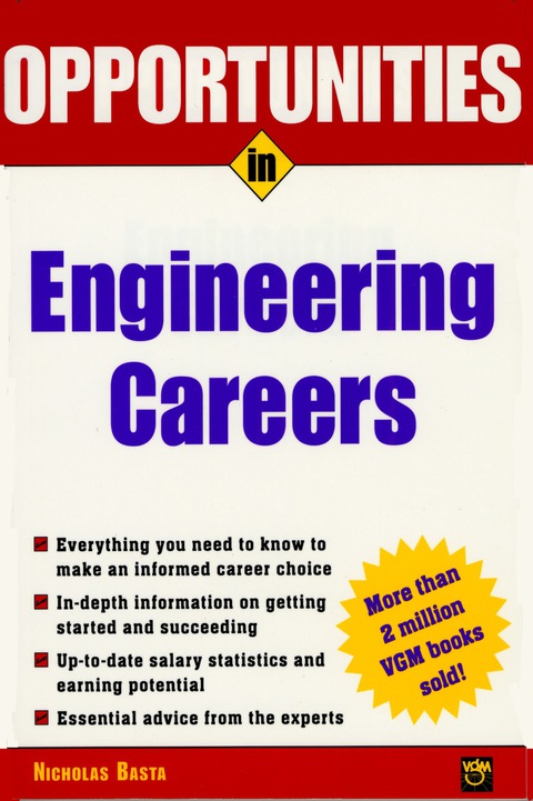 Cover image for book Opportunities in Engineering Careers, Rev. Ed.