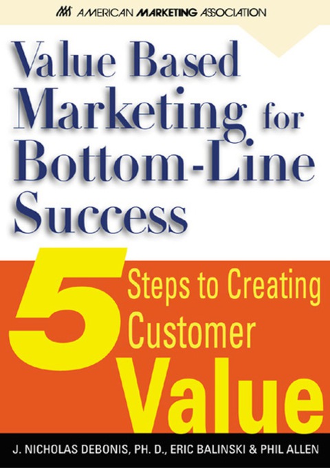 Cover image for book Value-Based Marketing for Bottom-Line success