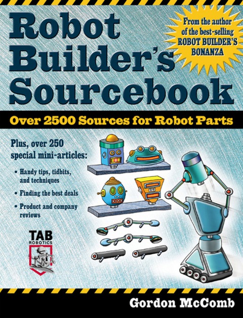 Cover image for book Robot Builder's Sourcebook