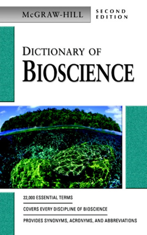 Cover image for book Dictionary of Bioscience