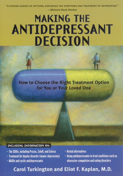 Cover image for book Making The Antidepressant Decision, Revised Edition