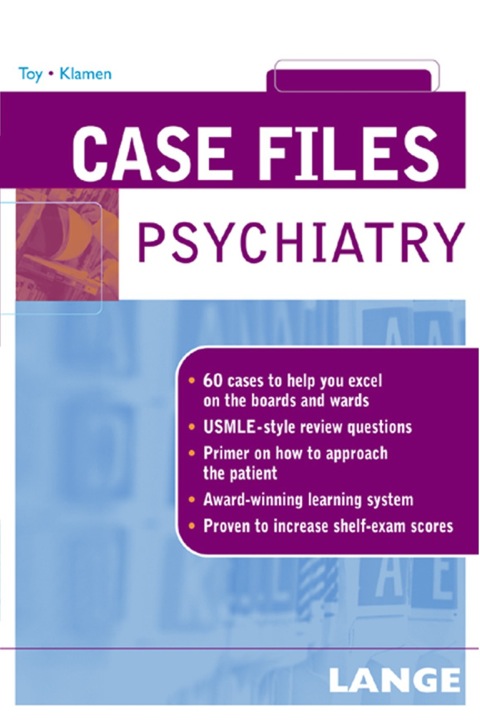 Cover image for book Case Files Psychiatry