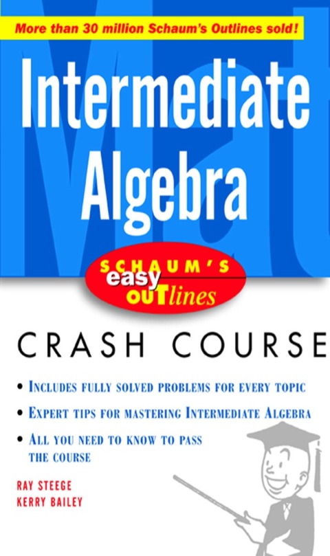 Cover image for book Schaum's Easy Outline Intermediate Algebra