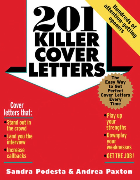 Cover image for book 201 Killer Cover Letters