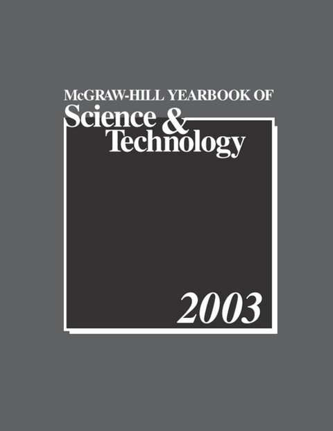 Cover image for book McGraw-Hill 2003 Yearbook of Science & Technology
