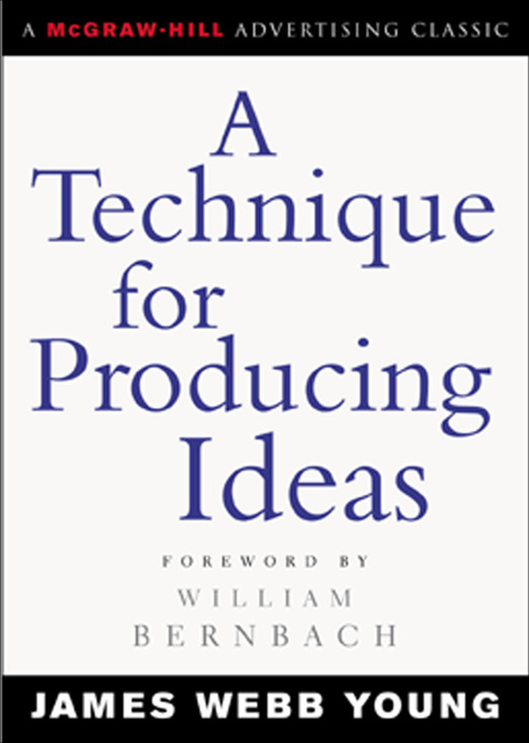 Cover image for book A Technique for Producing Ideas